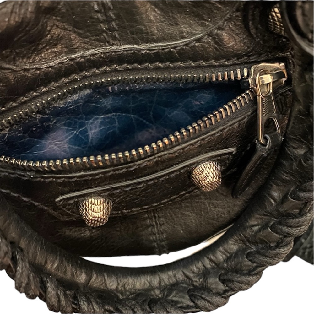 Balenciaga Mini Pompom City Bag - Picture 6 of 8